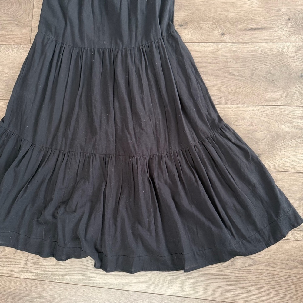 MIKOH Black Women's Dress Size 1 (Small) 100% Cotton - Picture 4 of 7